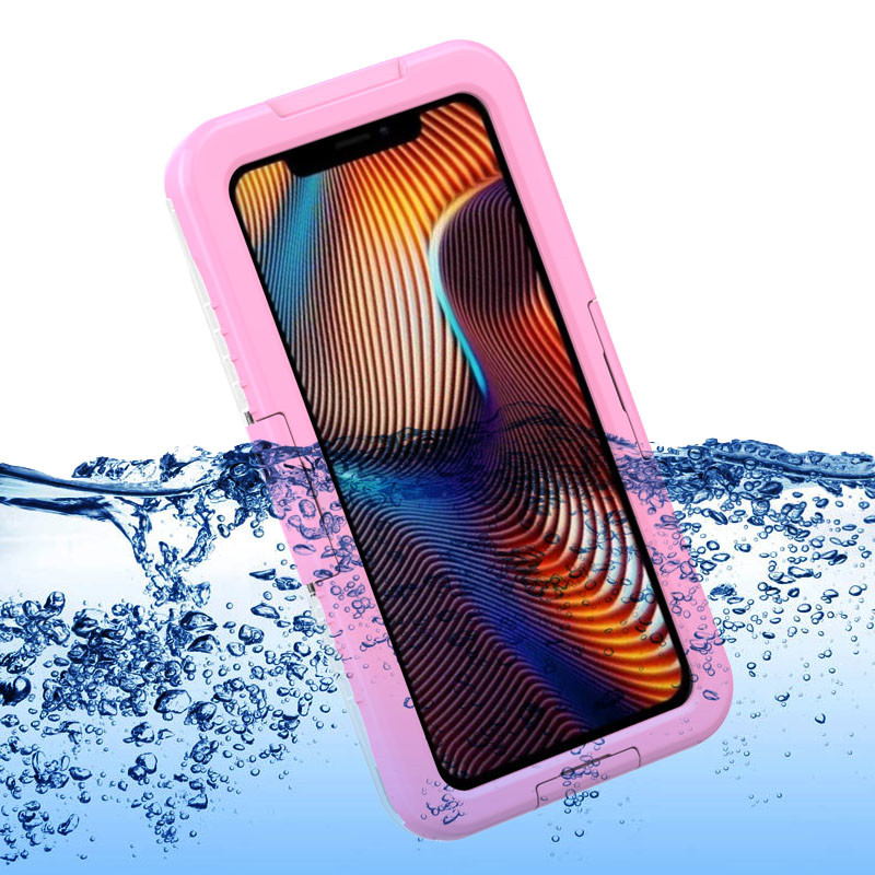 Φτηνό iphone XR case lifensable wher&35;101· για να αγοράσει υποθαλάσσια θήκη iphone αδιάβροχη θήκη για τηλέφωνο και πορτοφόλι (ροζ)